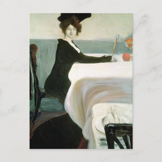 De Luncheon Briefkaart (Voorkant)