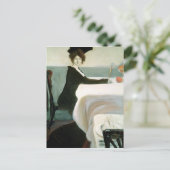 De Luncheon Briefkaart (Staand voorkant)