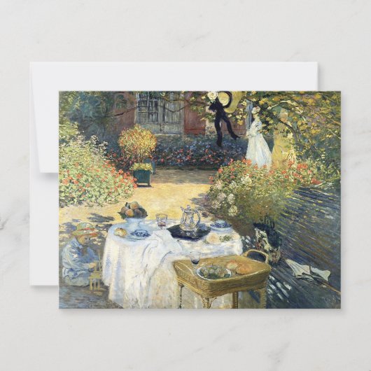 De Luncheon Claude Monet (Voorkant)