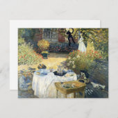De Luncheon Claude Monet (Voorkant / Achterkant)