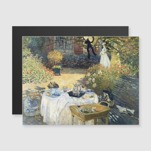 De Luncheon Claude Monet (Voorkant / Achterkant)