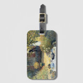 De Luncheon Claude Monet Bagagelabel (Voorkant (verticaal))