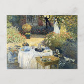 De Luncheon Claude Monet Briefkaart (Voorkant)