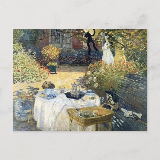 De Luncheon Claude Monet Briefkaart (Voorkant)