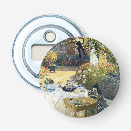 De Luncheon Claude Monet Button Flesopener