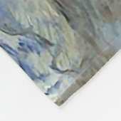 De Luncheon Claude Monet Fleece Deken (Hoek)