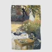 De Luncheon Claude Monet Golfhanddoek (Voorkant)