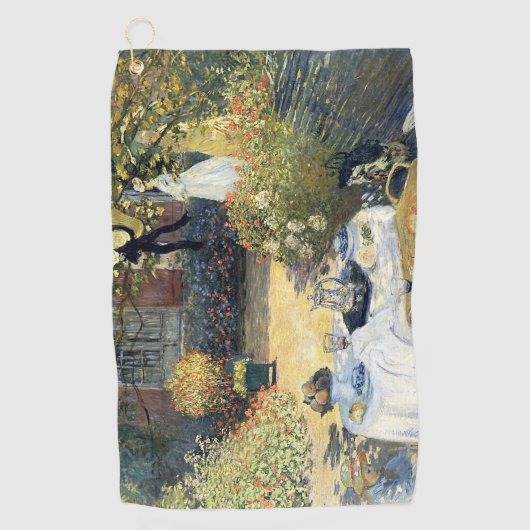 De Luncheon Claude Monet Golfhanddoek (Voorkant)