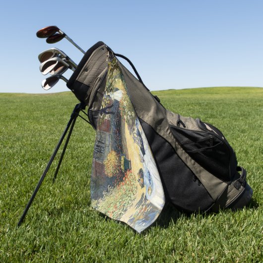 De Luncheon Claude Monet Golfhanddoek (Groen)