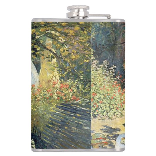 De Luncheon Claude Monet Heupfles (Achterkant)