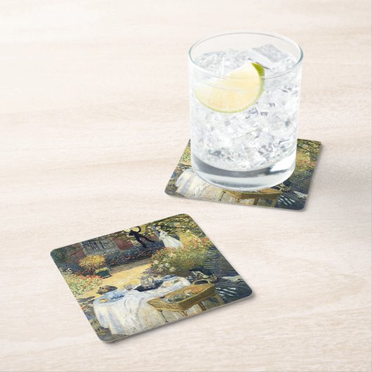 De Luncheon Claude Monet Kartonnen Onderzetters (Insitu)