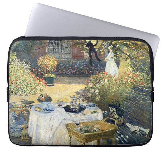 De Luncheon Claude Monet Laptop Sleeve (Voorkant)