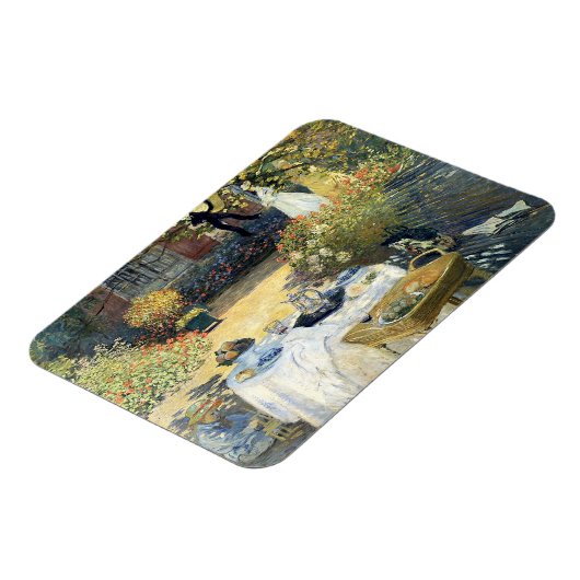 De Luncheon Claude Monet Magneet (Linkerzijde)