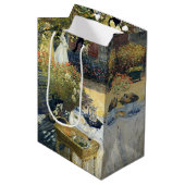 De Luncheon Claude Monet Medium Cadeauzakje (Voorkant Gekanteld)