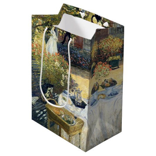De Luncheon Claude Monet Medium Cadeauzakje (Voorkant Gekanteld)