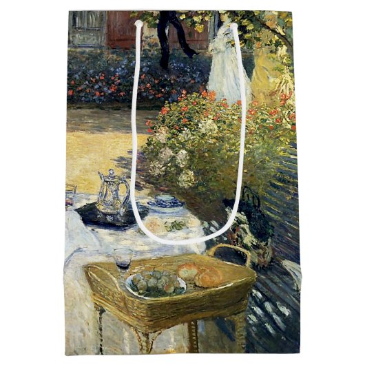 De Luncheon Claude Monet Medium Cadeauzakje (Achterkant)