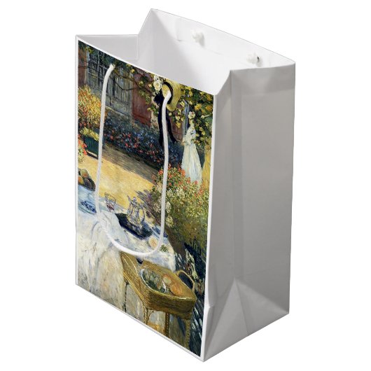 De Luncheon Claude Monet Medium Cadeauzakje (Voorkant Gekanteld)