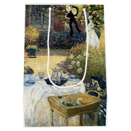 De Luncheon Claude Monet Medium Cadeauzakje (Achterkant)