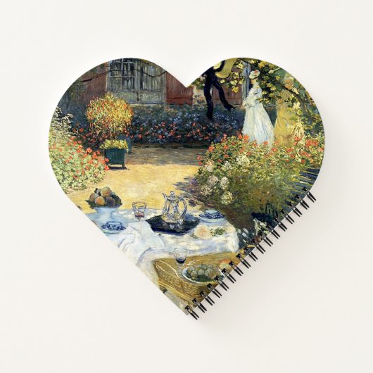 De Luncheon Claude Monet Notitieboek (Achterkant)
