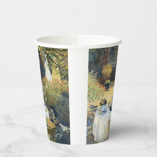 De Luncheon Claude Monet Papieren Bekers (Links)