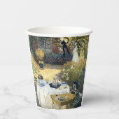 De Luncheon Claude Monet Papieren Bekers (Voorkant)