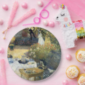 De Luncheon Claude Monet Papieren Bordje (Feest)