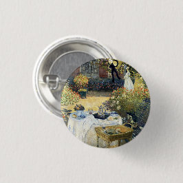 De Luncheon Claude Monet Ronde Button 3,2 Cm