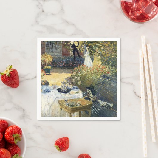 De Luncheon Claude Monet Servet (Insitu)