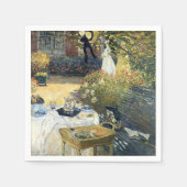 De Luncheon Claude Monet Servet (Voorkant)