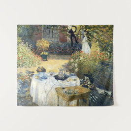 De Luncheon Claude Monet Wandkleed