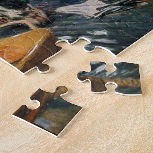 De Luncheon van Claude Monet Legpuzzel (Zijkant)