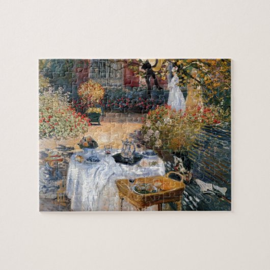 De Luncheon van Claude Monet Legpuzzel (Horizontaal)