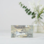 De Luncheon van Claude Monet Visitekaartje (Staand voorkant)