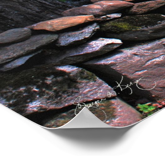 De Lupine Wall - Chief Seattle Quote Poster (Hoek)