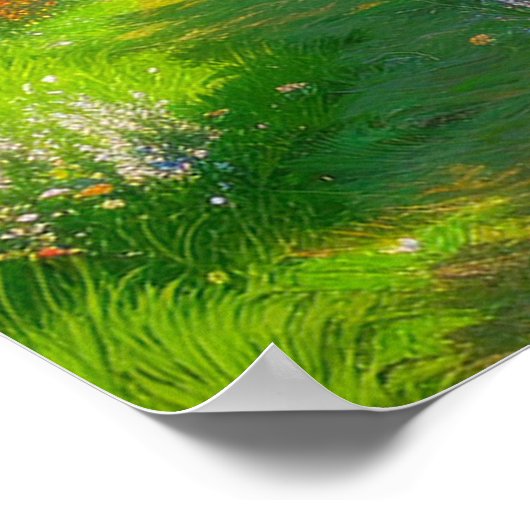 De Lush Green Valley Poster (Hoek)