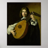 De Lute-Player Poster (Voorkant)