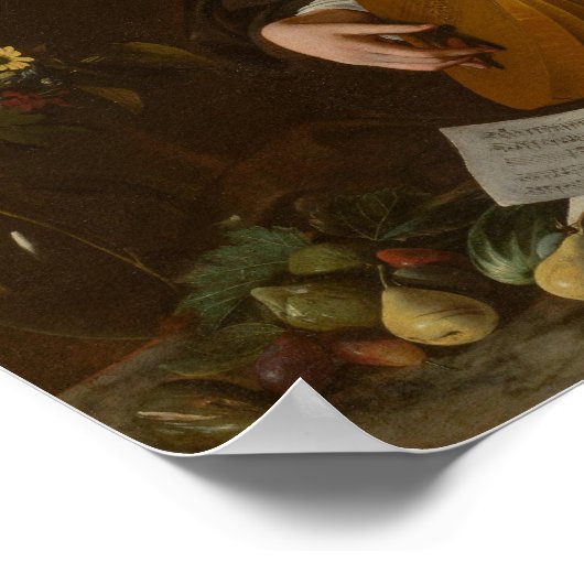 De Lute Player Poster (Hoek)