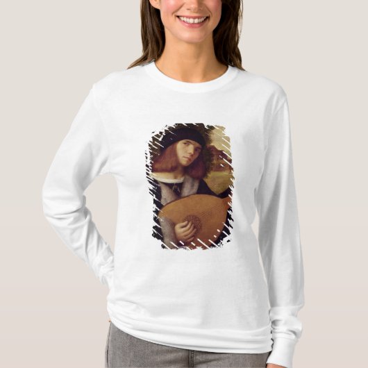 De Lute Player T-shirt (Voorkant)