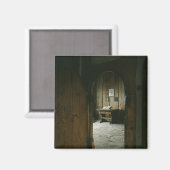 De Luther-ruimte in het kasteel van Wartburg Magneet (Voorkant / Achterkant)