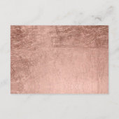 De luxe faux nam de ontvangst van het informatiekaartje (Achterkant)