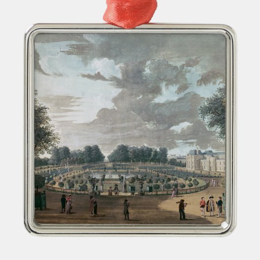 De Luxemburgse tuinen Metalen Ornament (Voorkant)