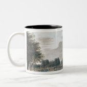 De Luxemburgse tuinen Tweekleurige Koffiemok (Links)