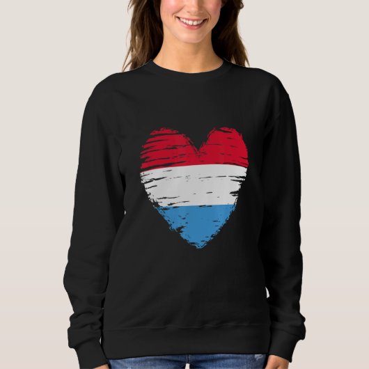 de Luxemburgse vlag Trui (Voorkant)