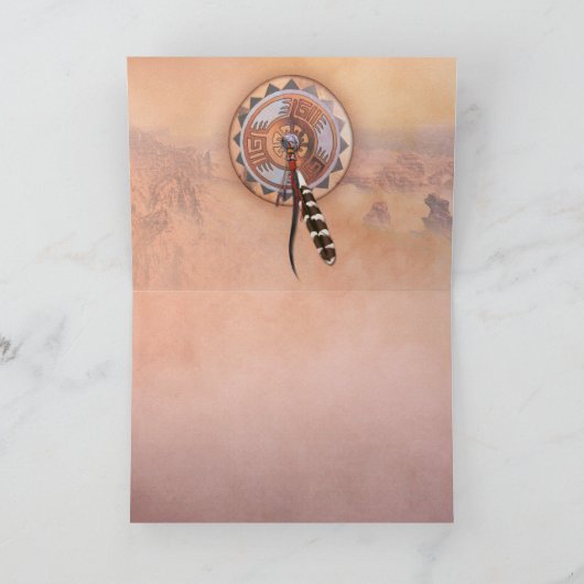 De LuxeOntwerper A7 Noteard van de Strijder van de Kaart (Binnen)