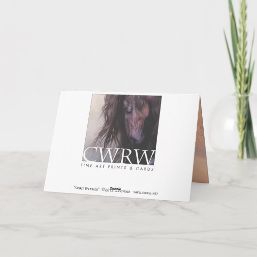 De LuxeOntwerper A7 Noteard van de Strijder van de Kaart (Achterkant)