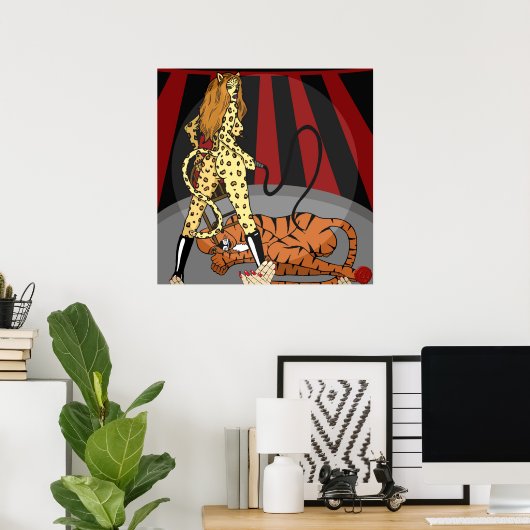 De Lyin' Tamer Poster (Thuiskantoor)