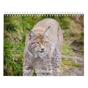 De Lynx Wildlife Calendar Kalender