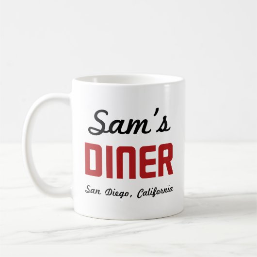 De Lyons Saga ~ Sam's diner Koffiemok (Links)