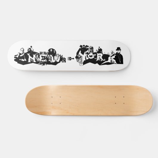 De M.C.'s Persoonlijk Skateboard (Horizontaal)