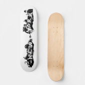 De M.C.'s Persoonlijk Skateboard (Voorkant)